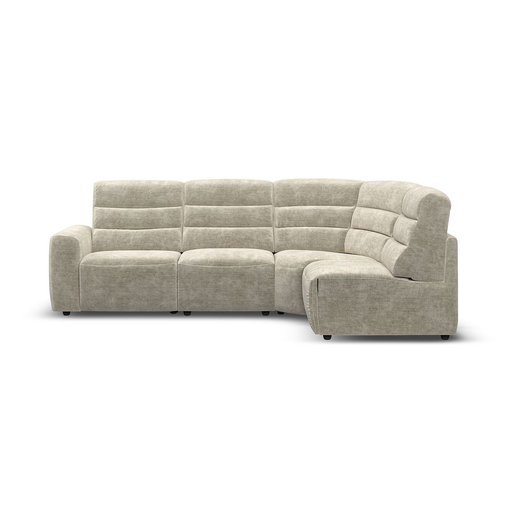 Cohen Group 4 Electric Recliner in Plush Beige Fabric 4