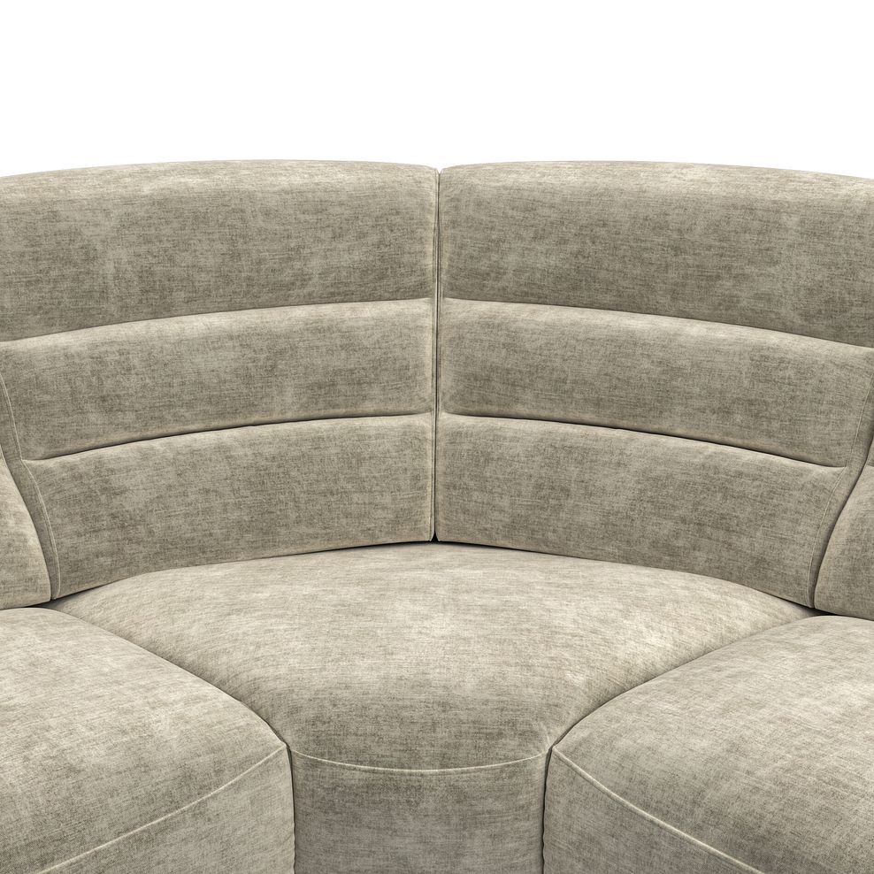 Cohen Group 4 Electric Recliner in Plush Beige Fabric 8