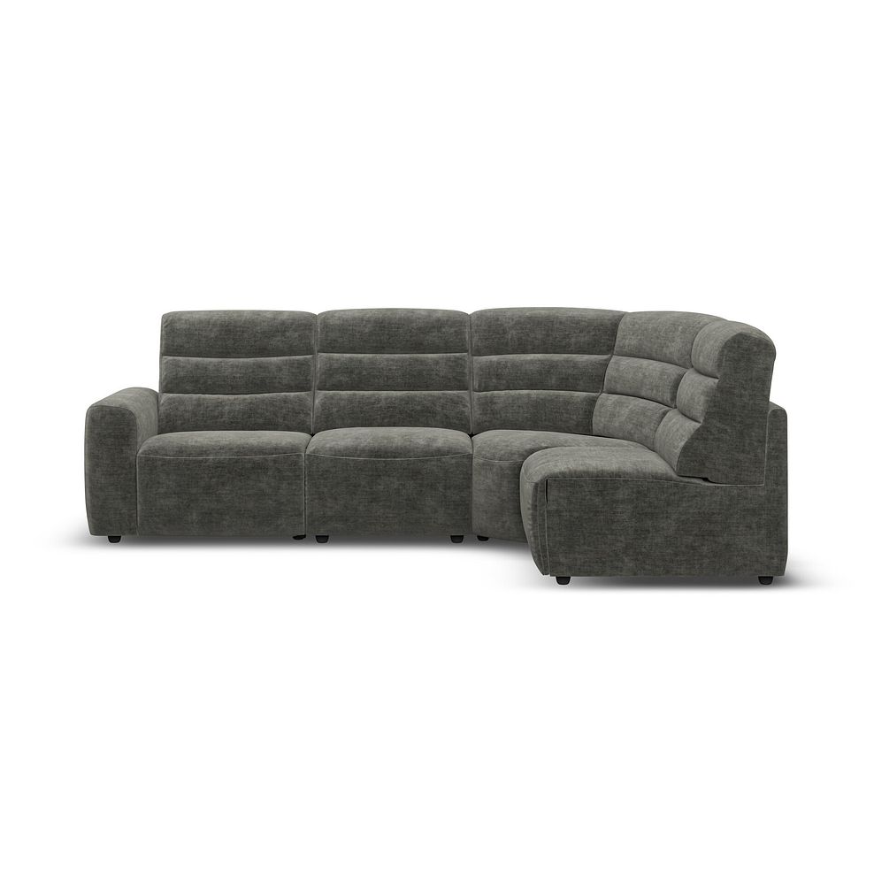 Cohen Group 4 Electric Recliner in Plush Charcoal Fabric 4
