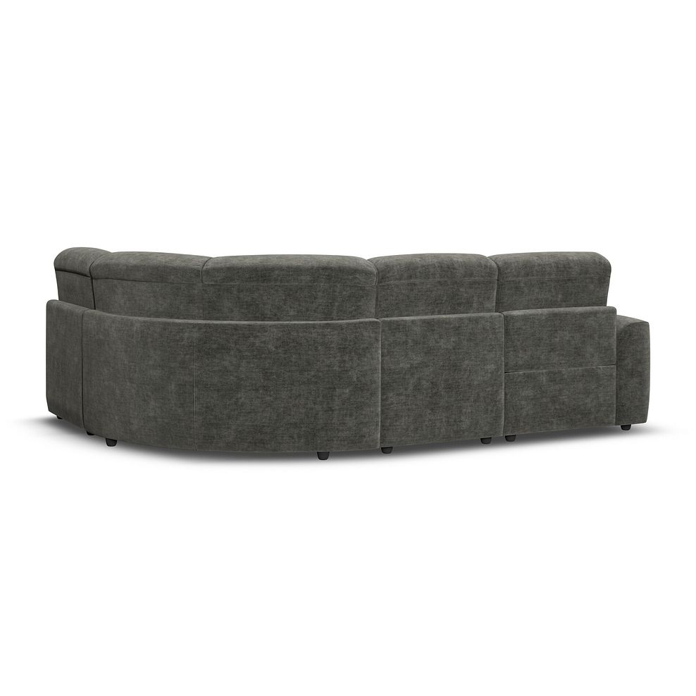 Cohen Group 4 Electric Recliner in Plush Charcoal Fabric 5