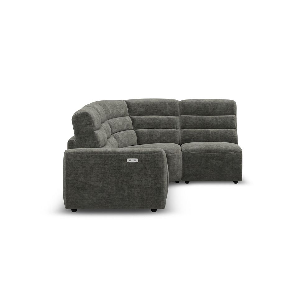 Cohen Group 4 Electric Recliner in Plush Charcoal Fabric 6