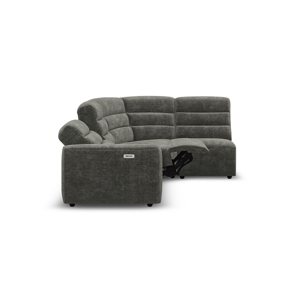 Cohen Group 4 Electric Recliner in Plush Charcoal Fabric 7