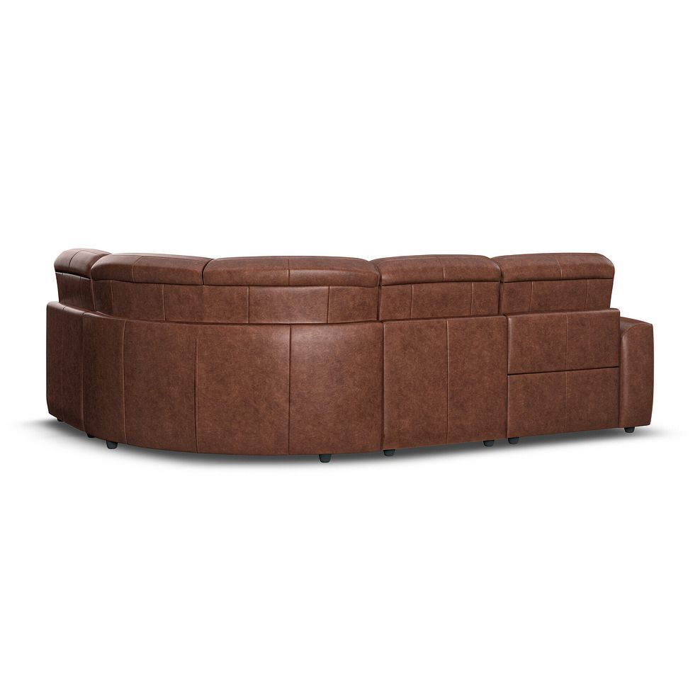 Cohen Group 4 ELectric Recliner in Virgo Chestnut Leather 5