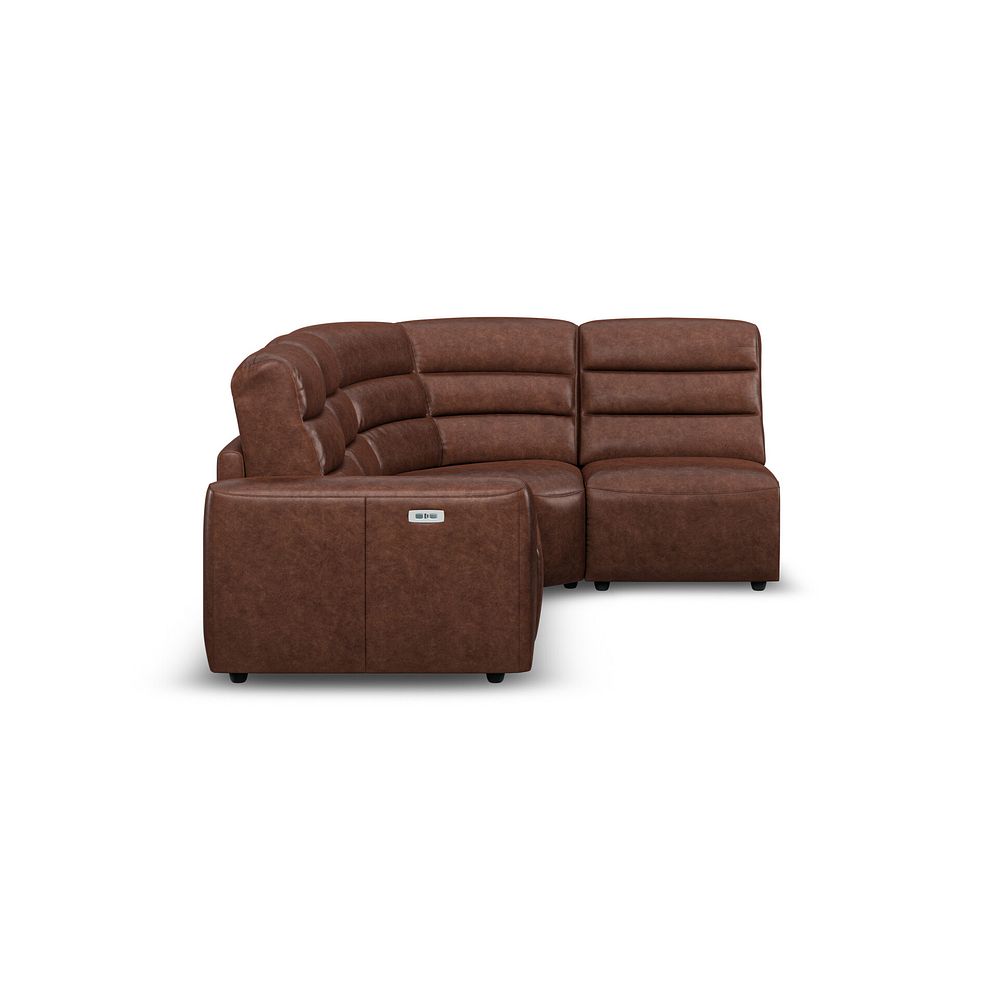 Cohen Group 4 ELectric Recliner in Virgo Chestnut Leather 6
