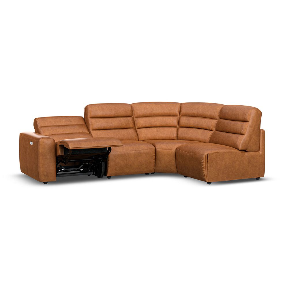 Cohen Group 4 ELectric Recliner in Virgo Cognac Leather 3