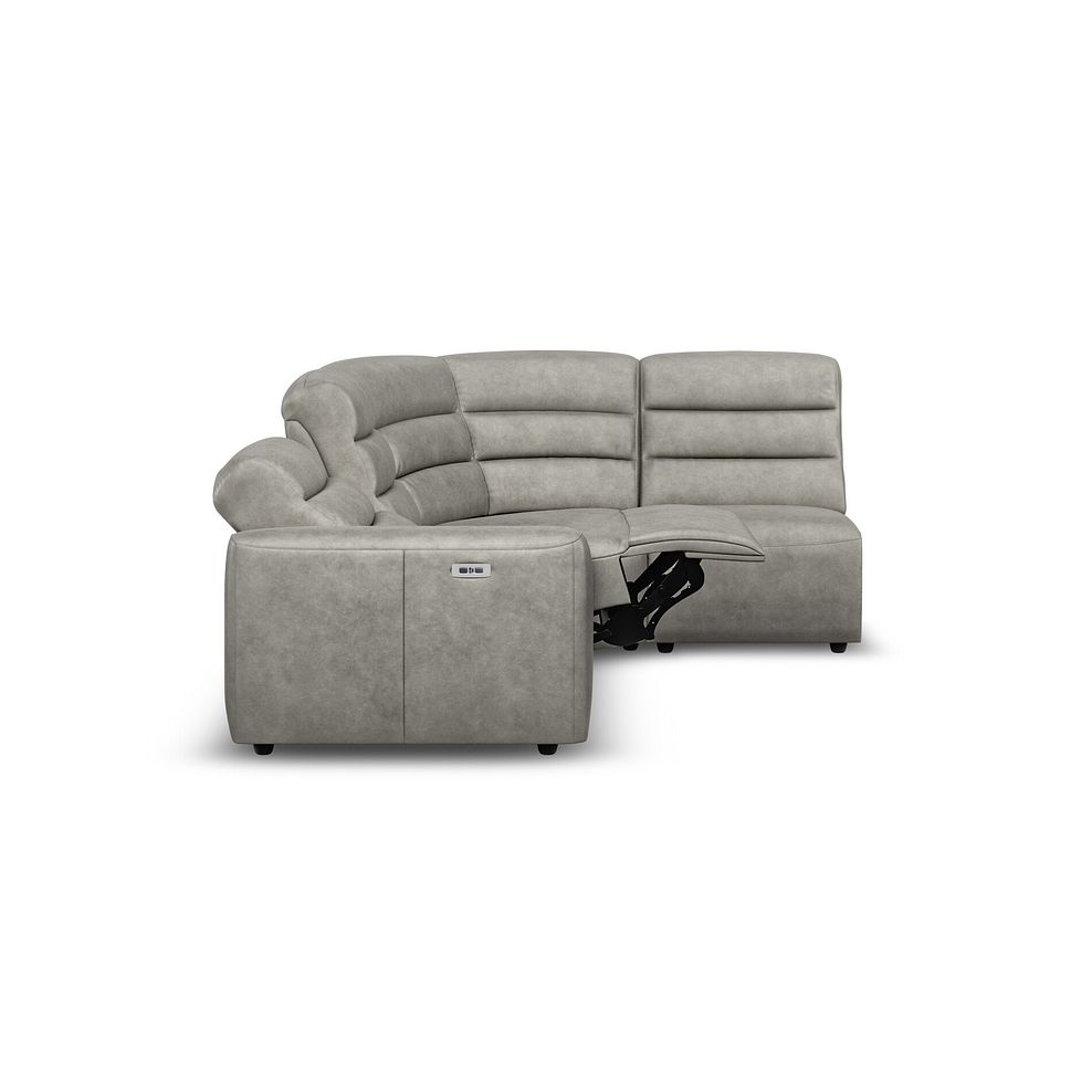 Cohen Group 4 ELectric Recliner in Virgo Platinum Leather 7