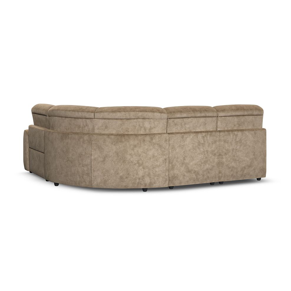 Cohen Group 5 Electric Recliner in Dapple Taupe Fabric 5