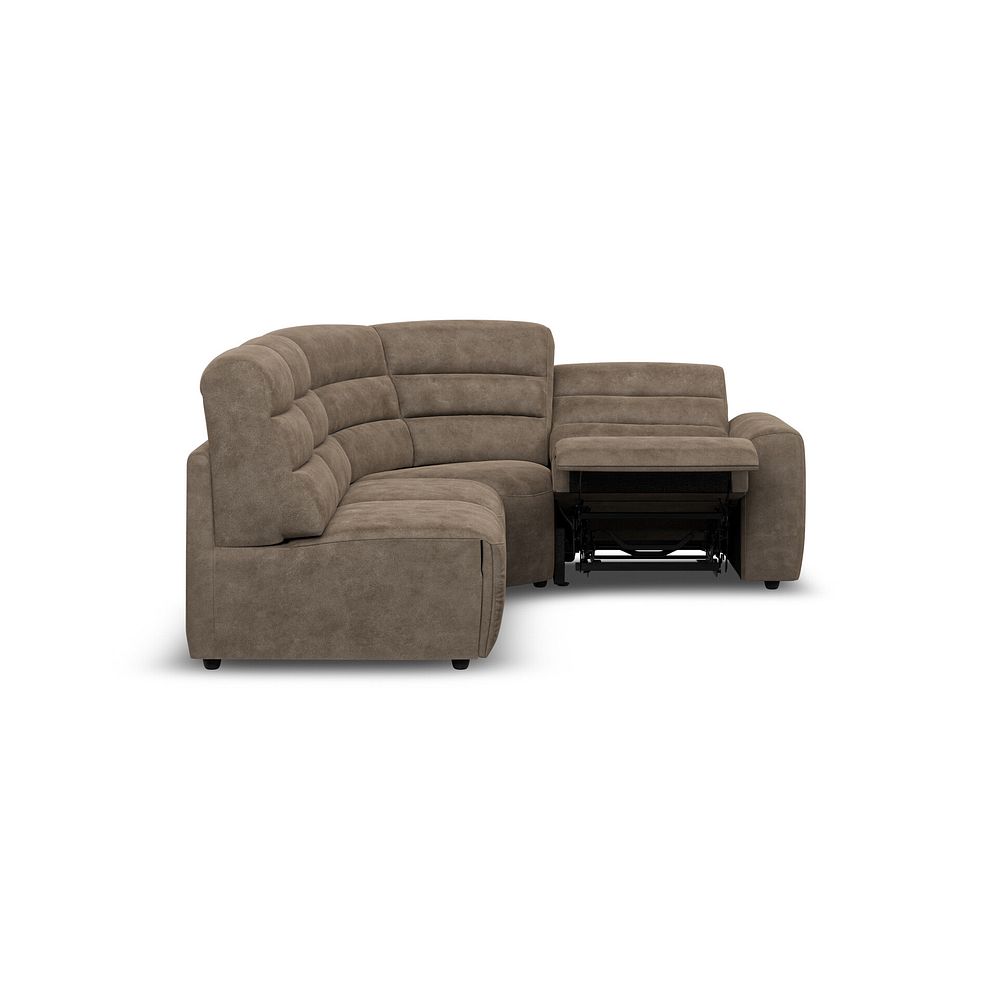 Cohen Group 5 Electric Recliner in Miller Earth Brown Fabric 7