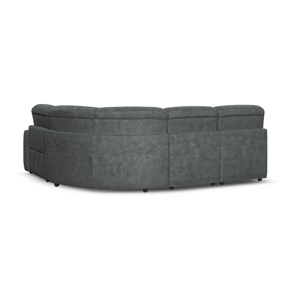 Cohen Group 5 Electric Recliner in Miller Grey Fabric 5