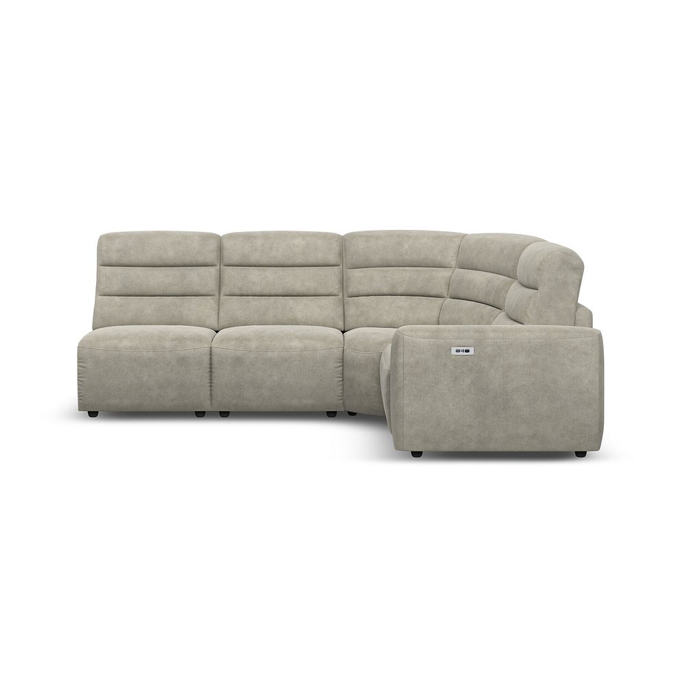 Cohen Group 5 Electric Recliner in Miller Taupe Fabric 4