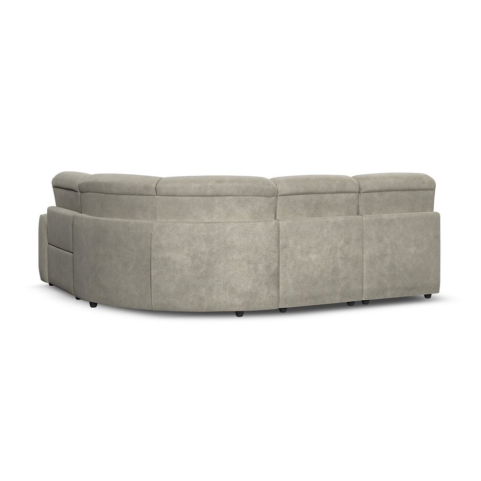 Cohen Group 5 Electric Recliner in Miller Taupe Fabric 5