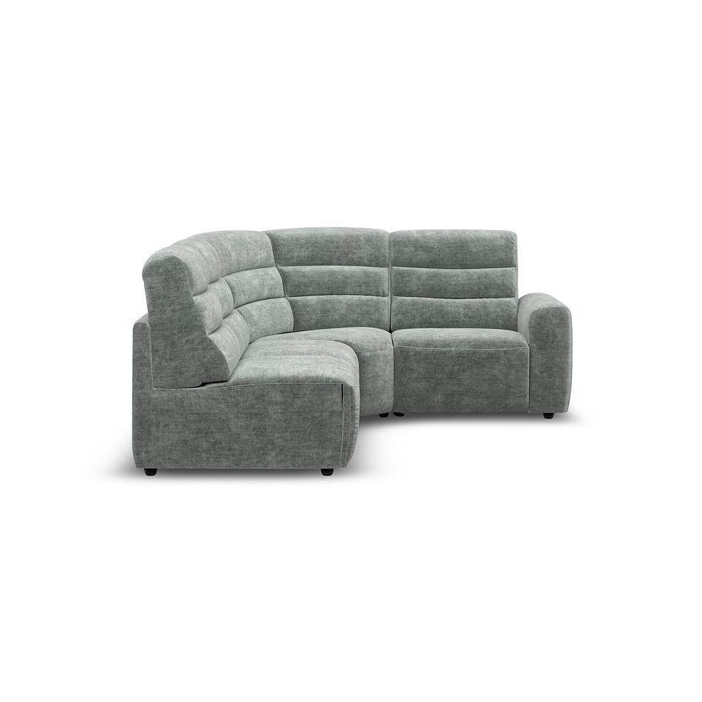 Cohen Group 5 Electric Recliner in Plush Silver Fabric 6