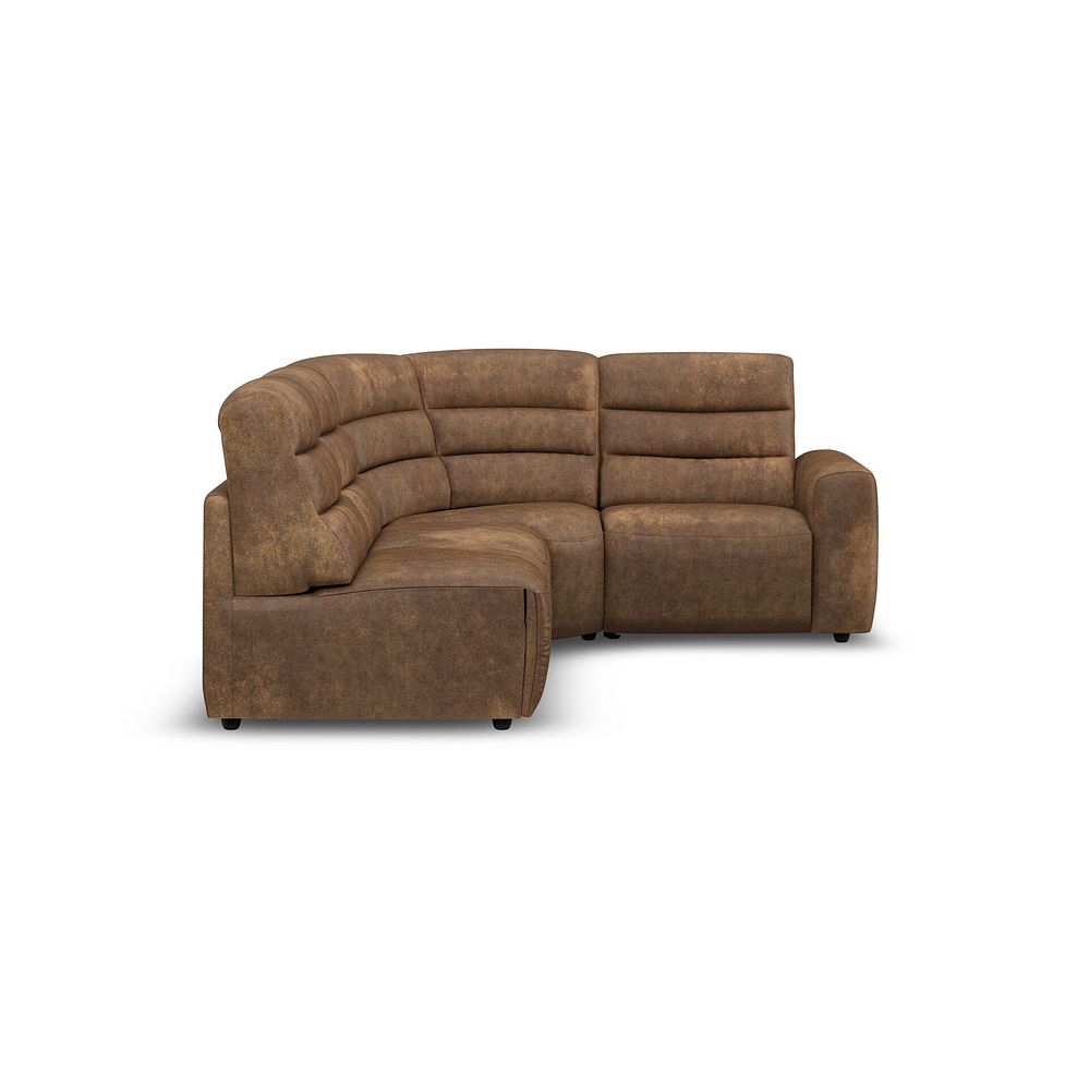 Cohen Group 5 Electric Recliner in Ranch Brown Fabric 6