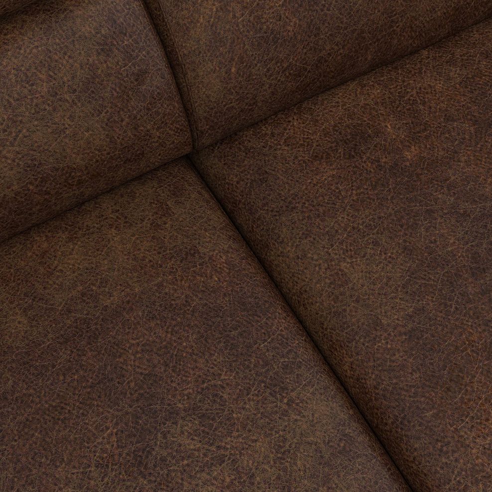 Cohen Group 5 Electric Recliner in Ranch Dark Brown Fabric 11