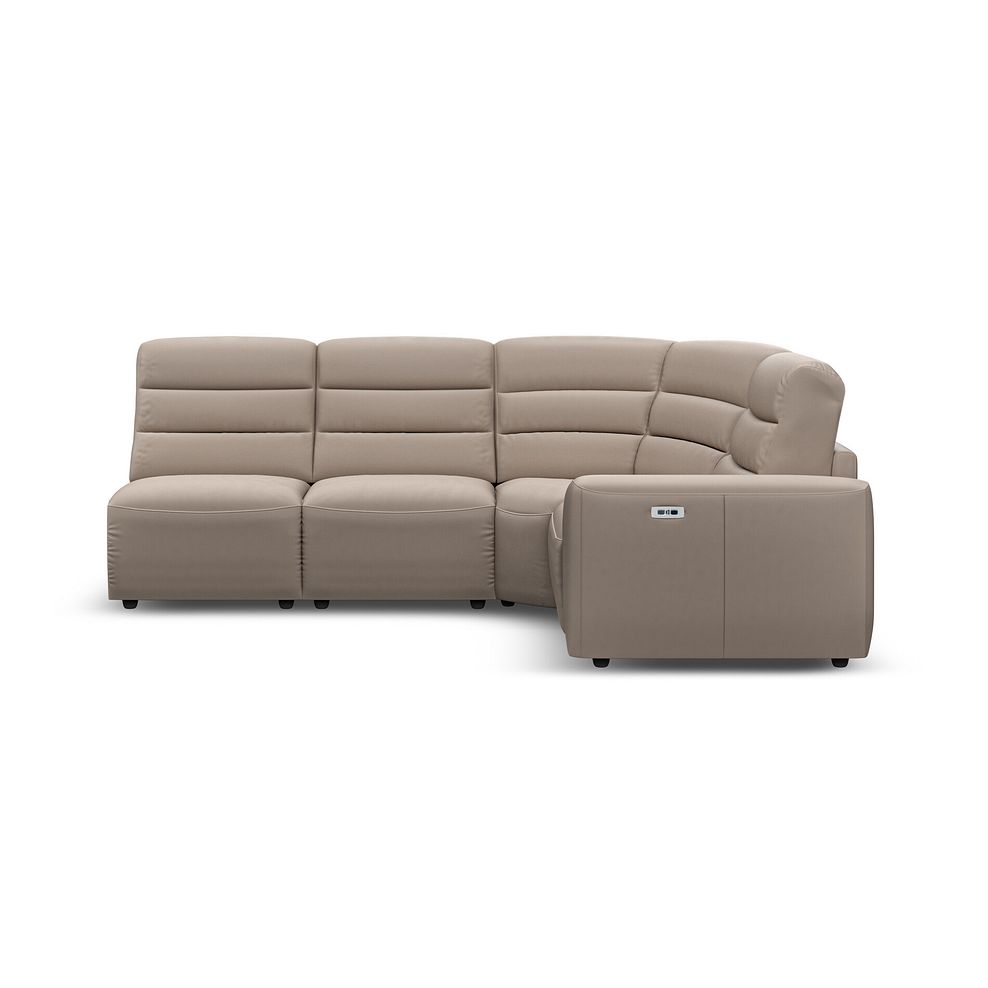 Cohen Group 5 ELectric Recliner in Virgo Buff Leather 4