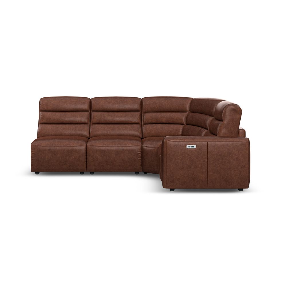 Cohen Group 5 ELectric Recliner in Virgo Chestnut Leather 4