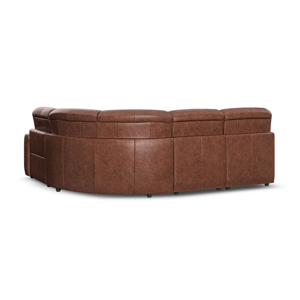 Cohen Group 5 ELectric Recliner in Virgo Chestnut Leather 5