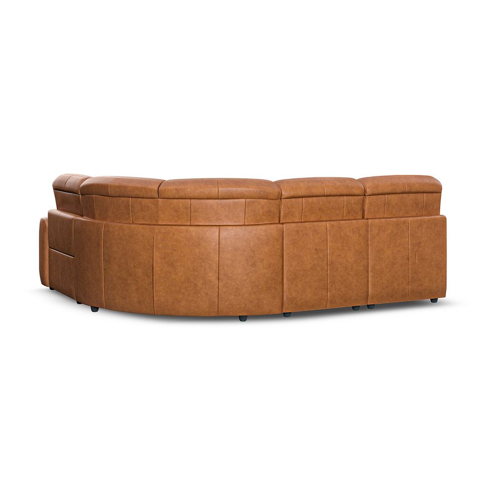 Cohen Group 5 ELectric Recliner in Virgo Cognac Leather 5