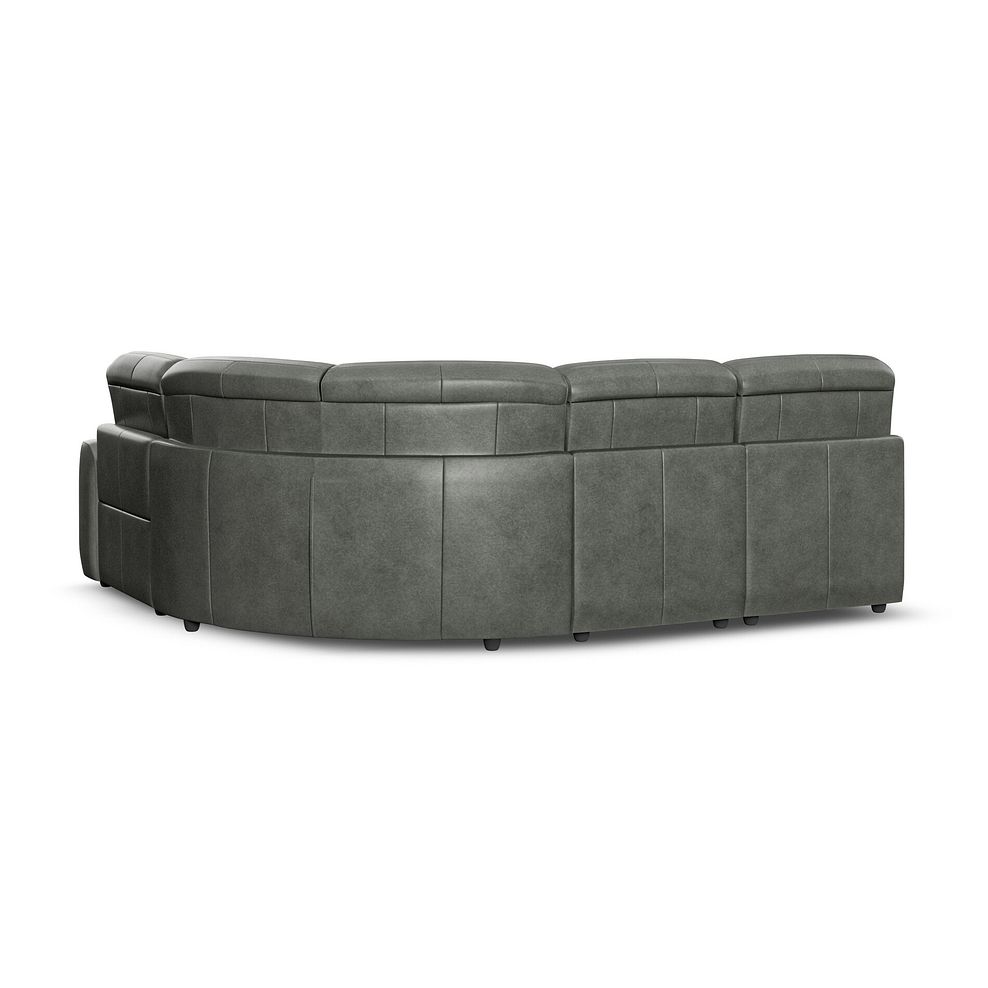 Cohen Group 5 ELectric Recliner in Virgo Lead Leather 5