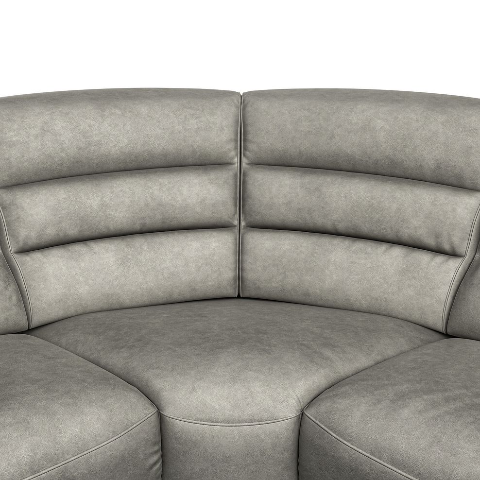 Cohen Group 5 ELectric Recliner in Virgo Platinum Leather 12