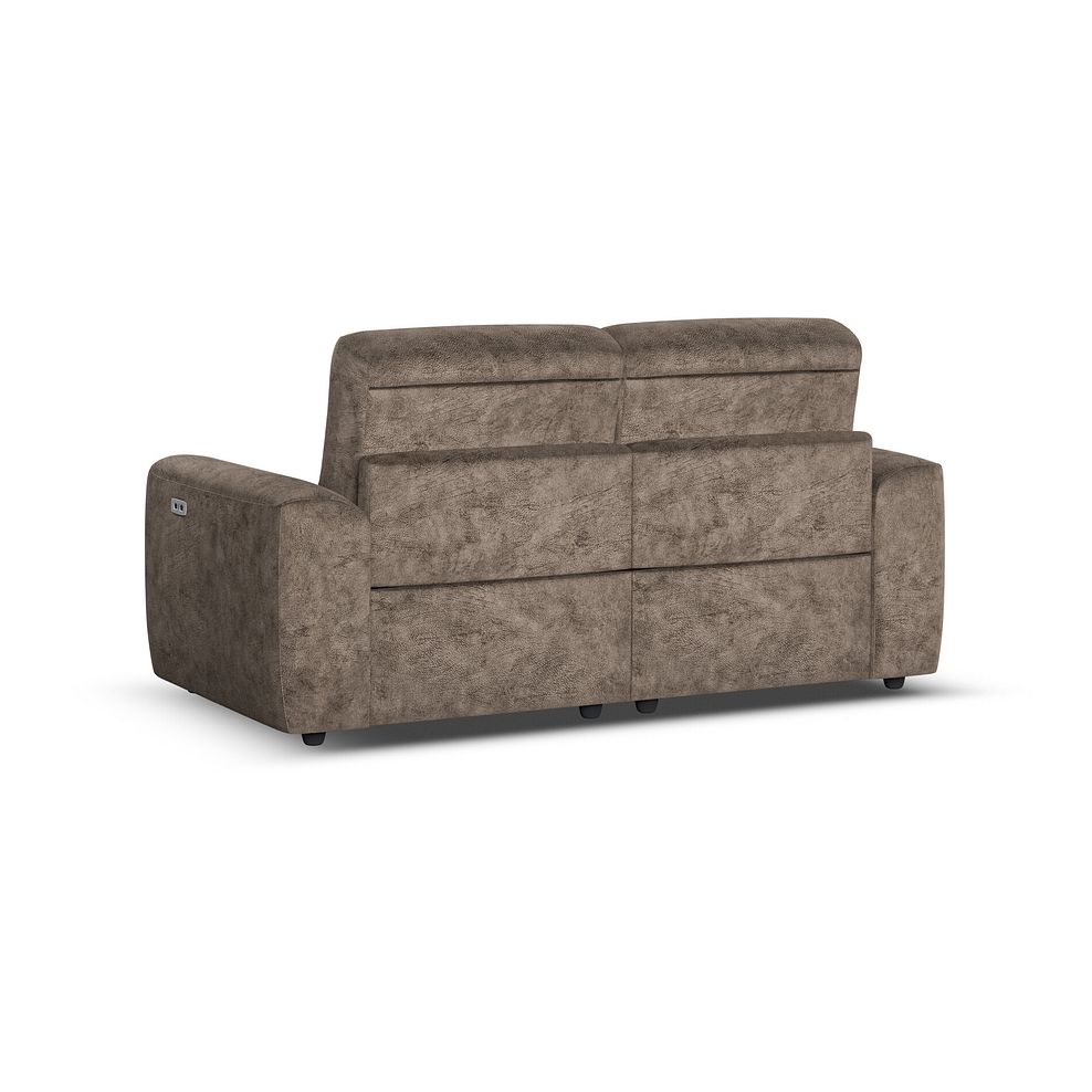 Cohen Group 8 Electric Recliner in  Dapple Chocolate Fabric 6