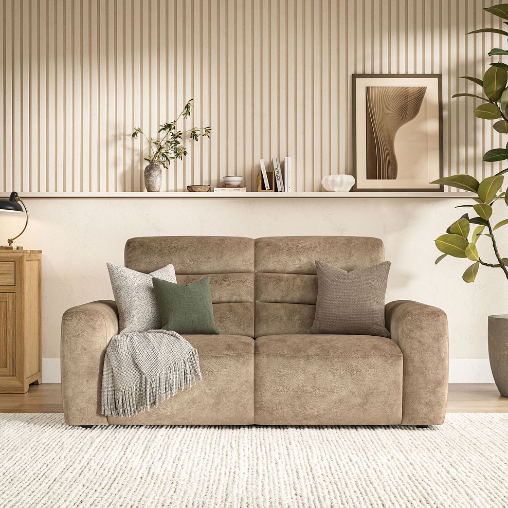 Cohen Group 8 Electric Recliner in Dapple Taupe Fabric 3