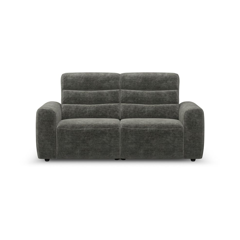 Cohen Group 8 Electric Recliner in Plush Charcoal Fabric 5