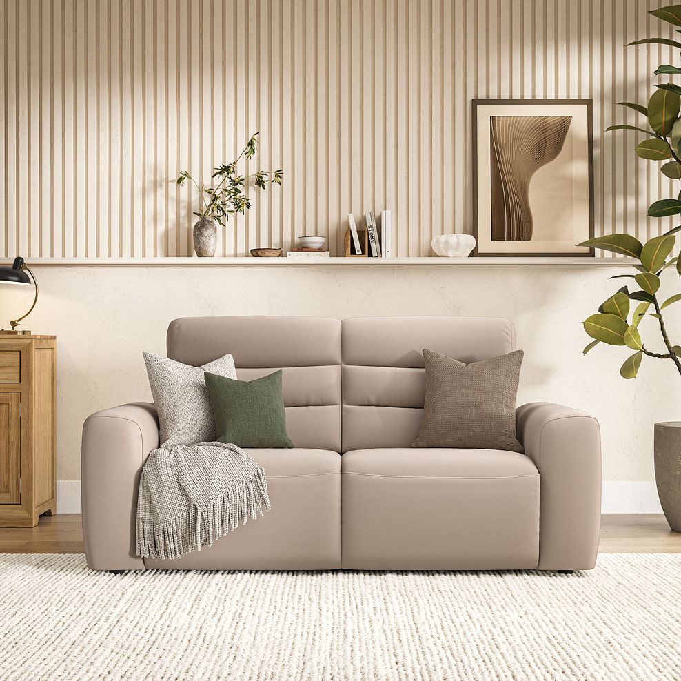 Cohen Group 8 Electric Recliner in Virgo Buff Leather 3