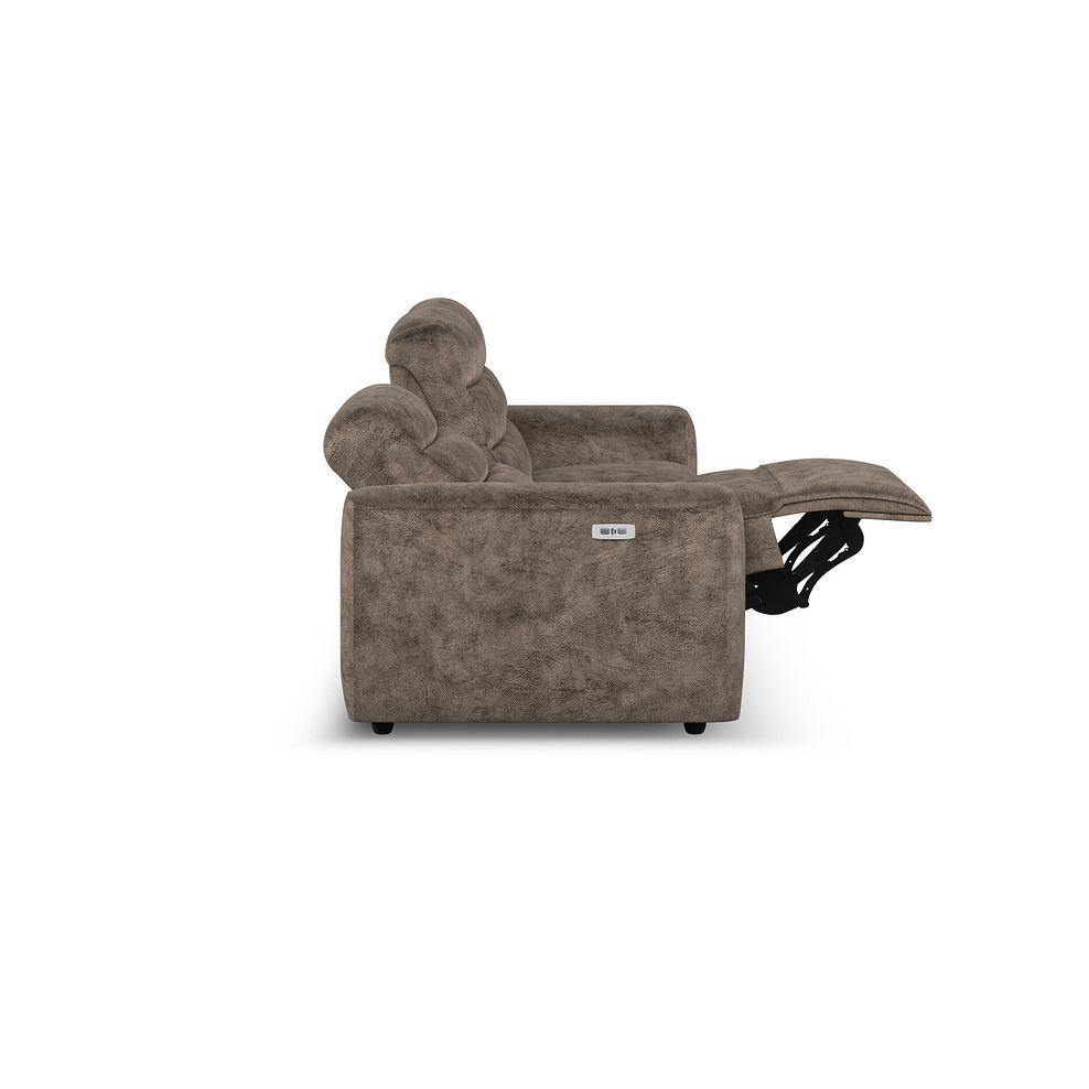 Cohen Group 9 Electric Recliner in Dapple Chocolate Fabric 8