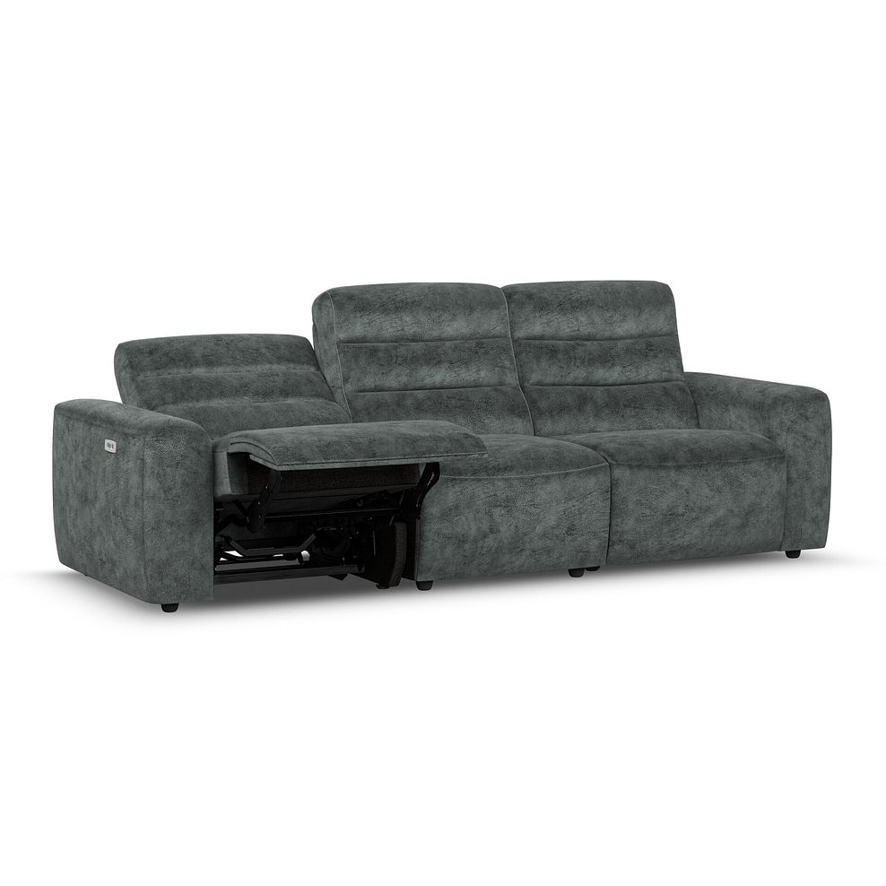 Cohen Group 9 Electric Recliner in Dapple Grey Fabric 3
