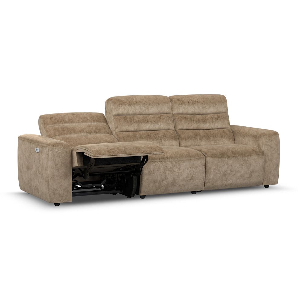 Cohen Group 9 Electric Recliner in Dapple Taupe Fabric 3
