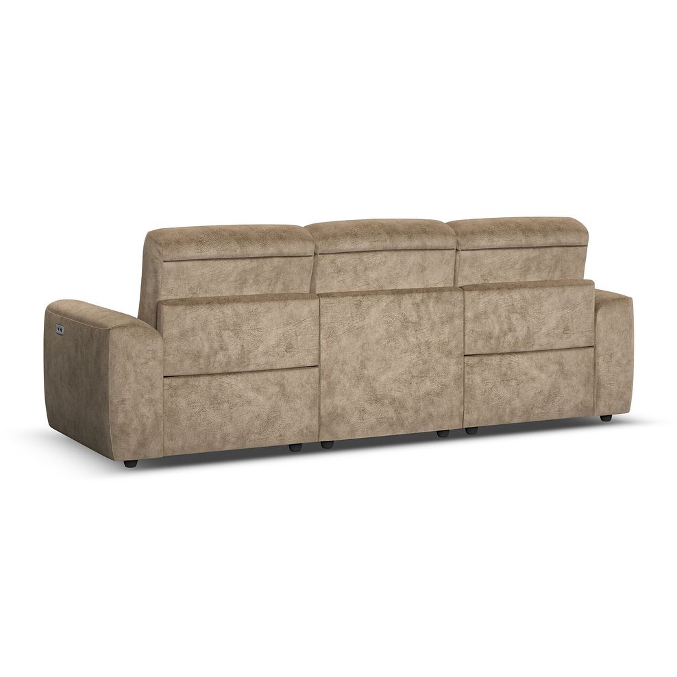 Cohen Group 9 Electric Recliner in Dapple Taupe Fabric 6
