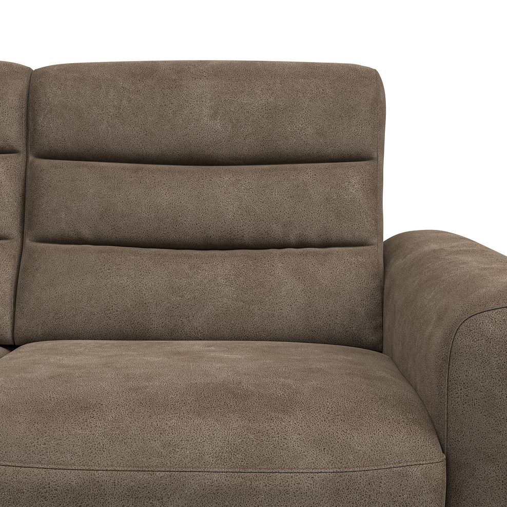 Cohen Group 9 Electric Recliner in Miller Earth Brown Fabric 10