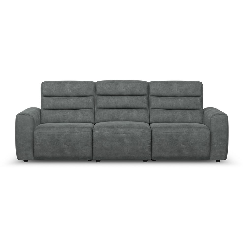 Cohen Group 9 Electric Recliner in Miller Grey Fabric 5