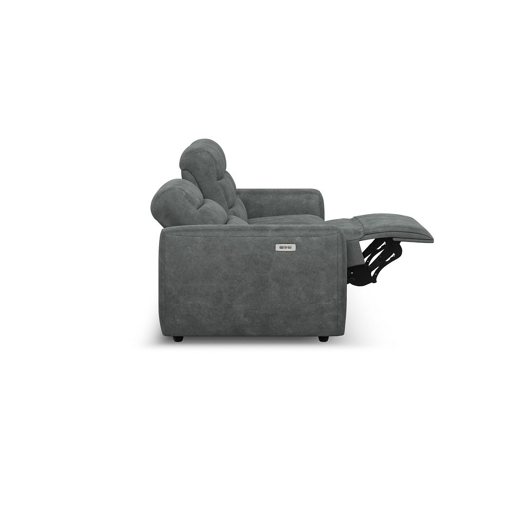Cohen Group 9 Electric Recliner in Miller Grey Fabric 8