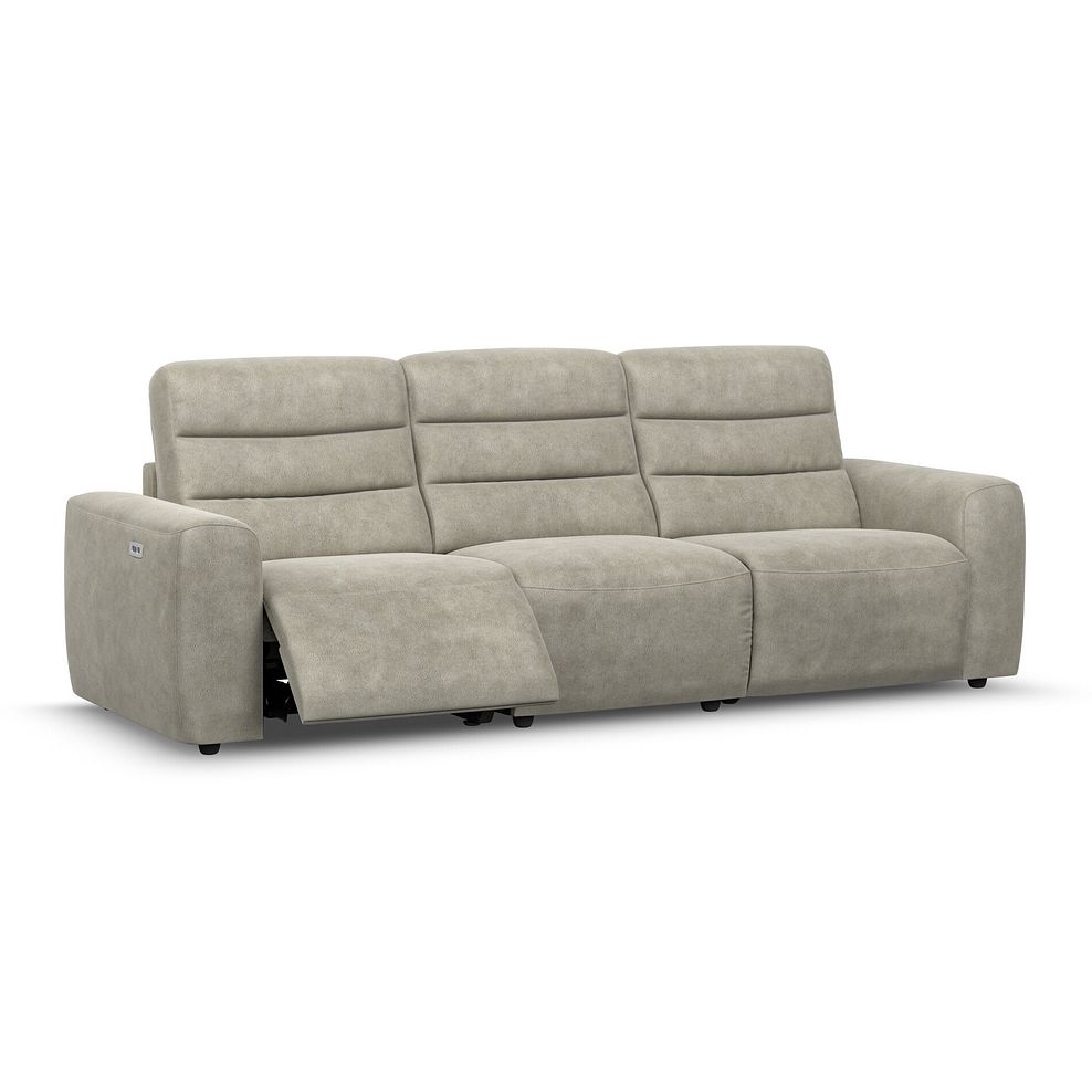 Cohen Group 9 Electric Recliner in Miller Taupe Fabric 2