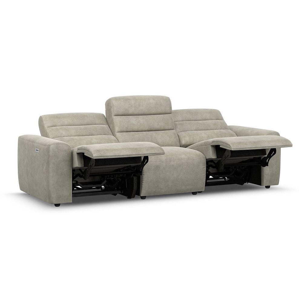 Cohen Group 9 Electric Recliner in Miller Taupe Fabric 4