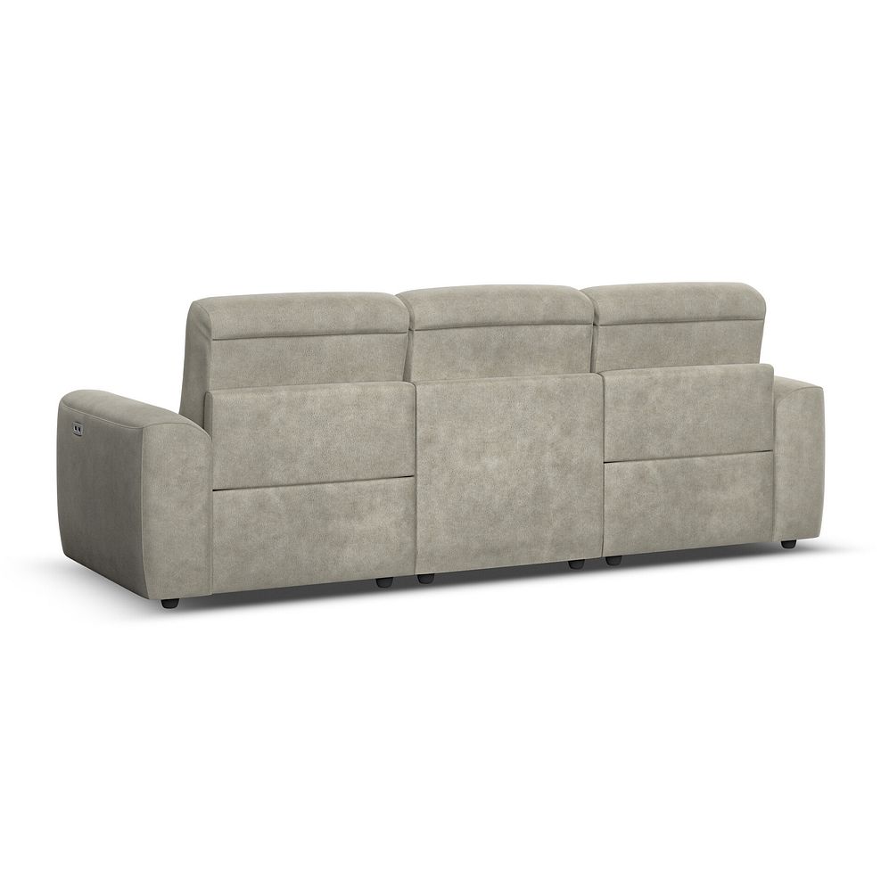 Cohen Group 9 Electric Recliner in Miller Taupe Fabric 6