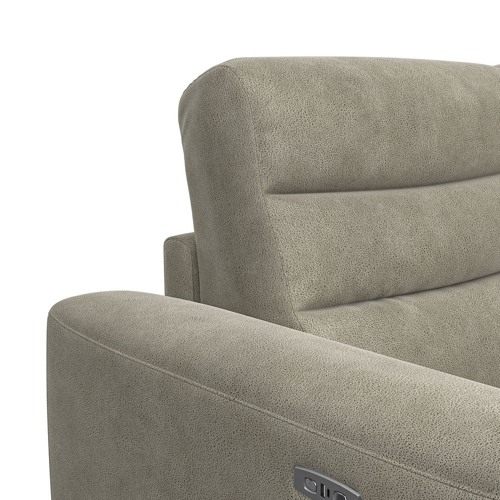 Cohen Group 9 Electric Recliner in Miller Taupe Fabric 10