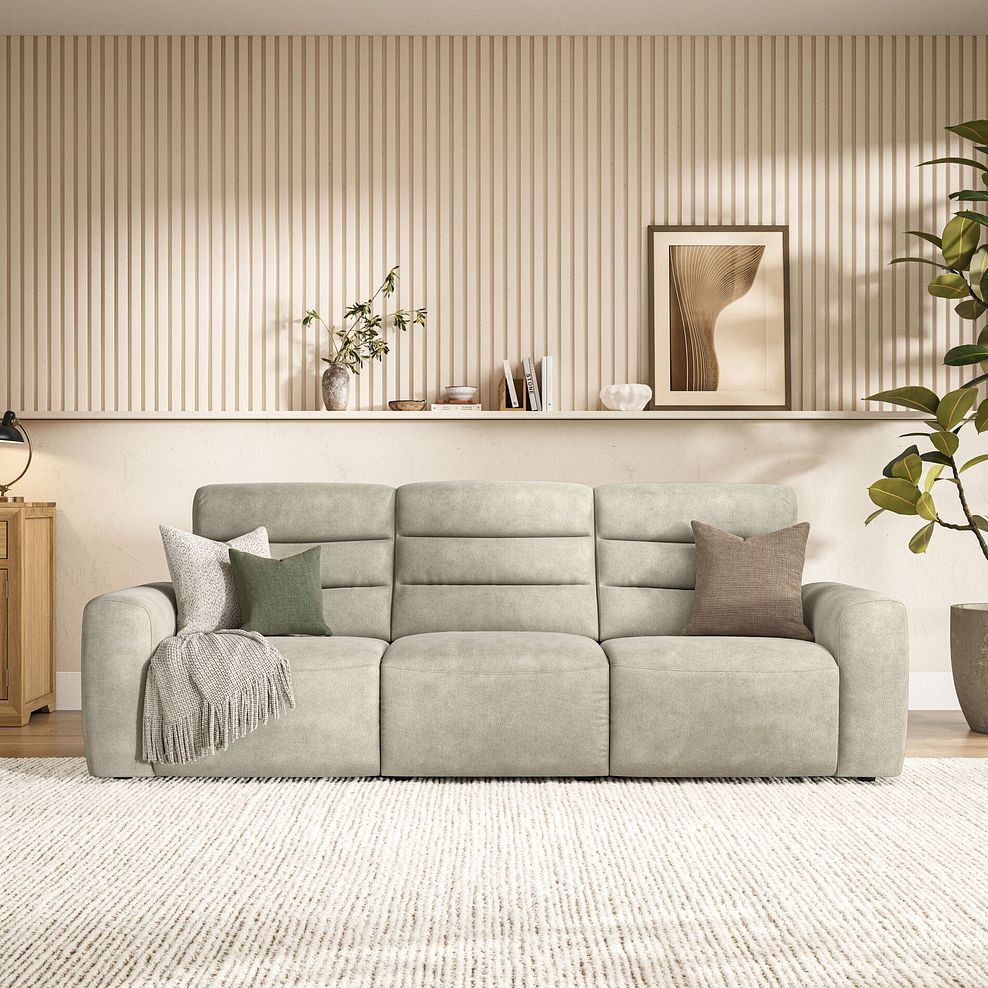 Cohen Group 9 Electric Recliner in Miller Taupe Fabric 3