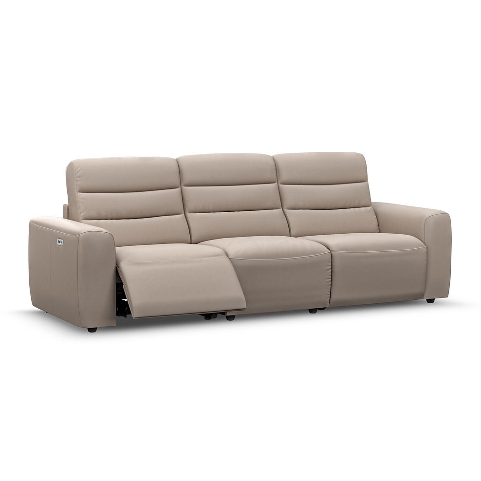 Cohen Group 9 Electric Recliner in Virgo Buff Leather 2