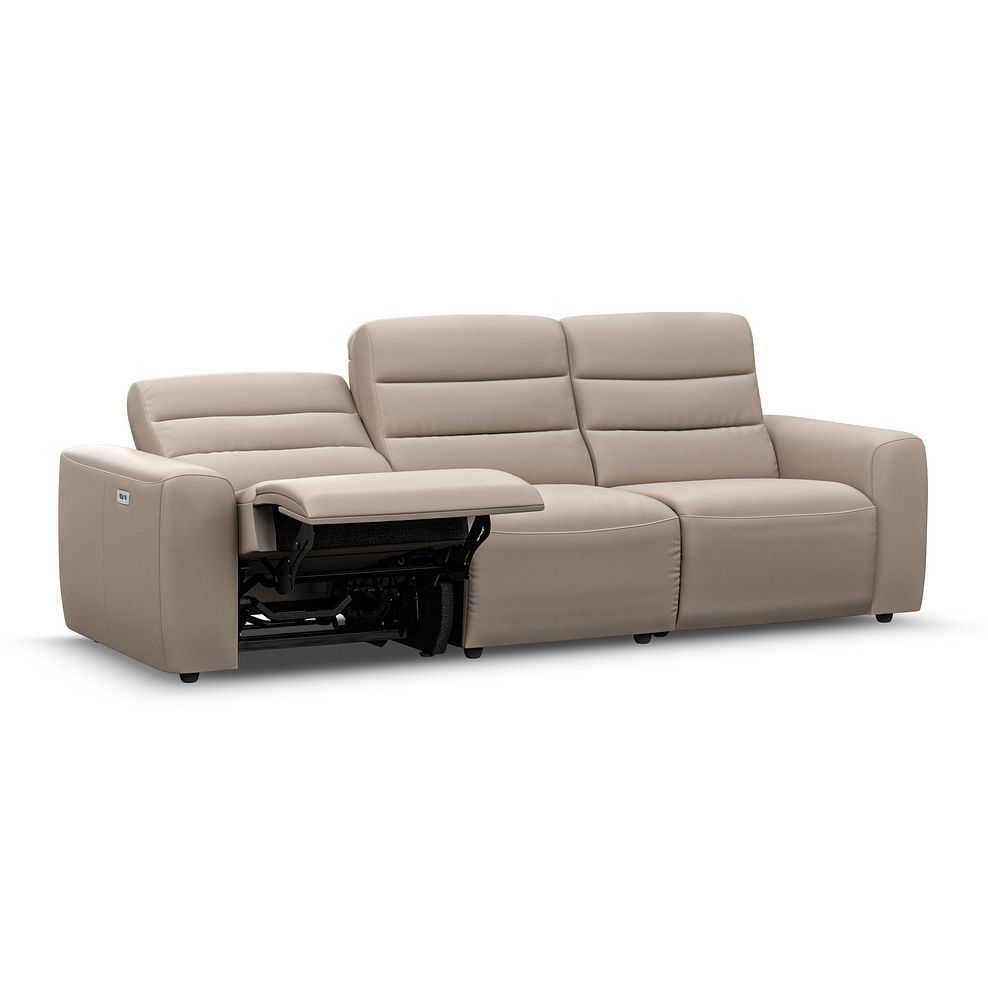 Cohen Group 9 Electric Recliner in Virgo Buff Leather 3