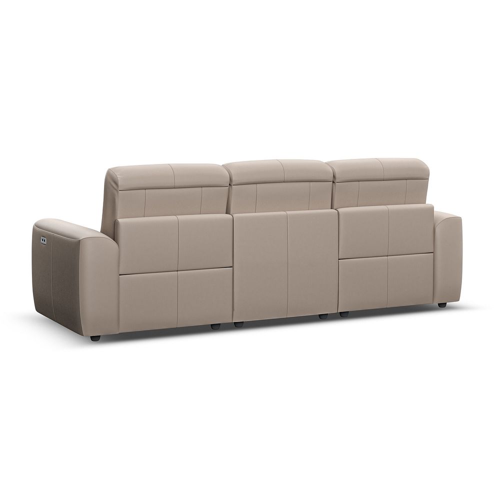 Cohen Group 9 Electric Recliner in Virgo Buff Leather 6