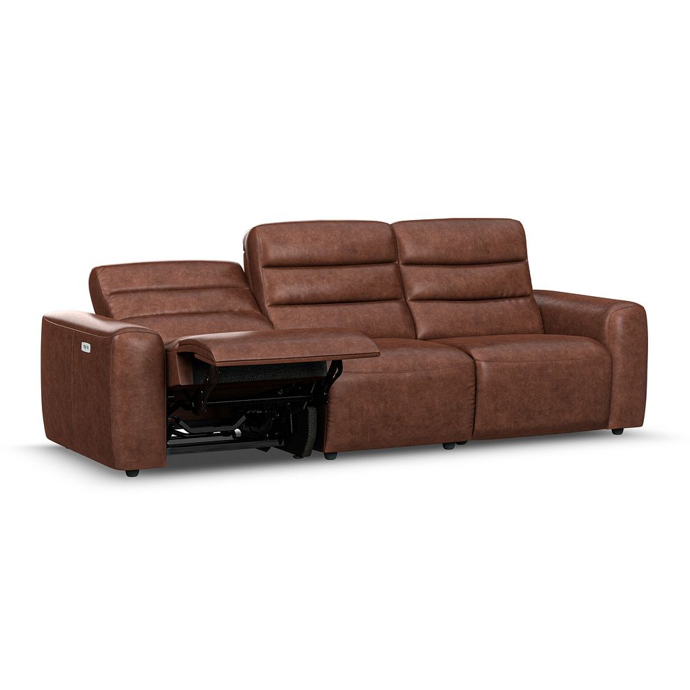 Cohen Group 9 Electric Recliner in Virgo Chestnut Leather 3