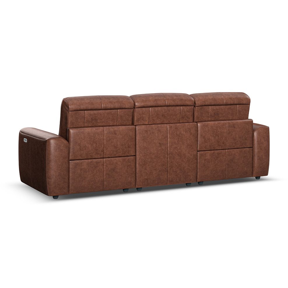 Cohen Group 9 Electric Recliner in Virgo Chestnut Leather 6