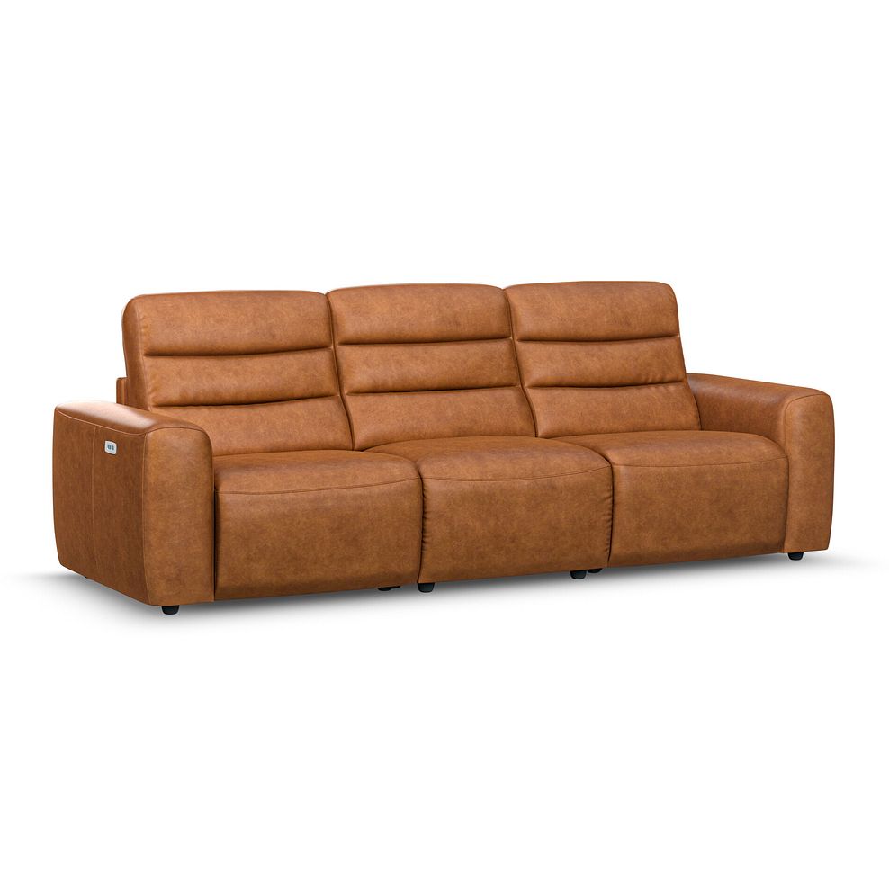 Cohen Group 9 Electric Recliner in Virgo Cognac Leather 1