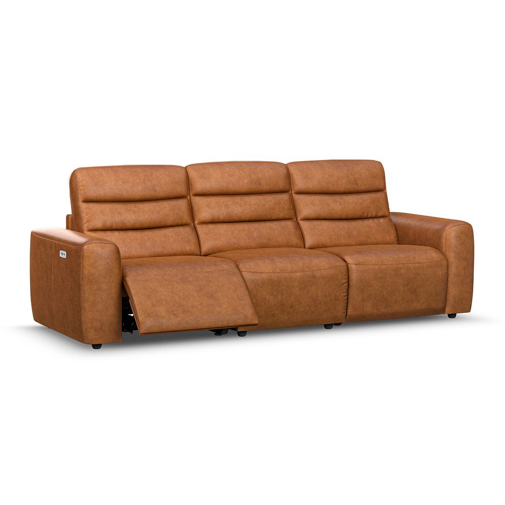 Cohen Group 9 Electric Recliner in Virgo Cognac Leather 2