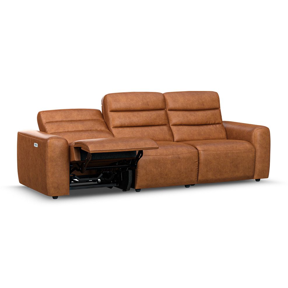 Cohen Group 9 Electric Recliner in Virgo Cognac Leather 3