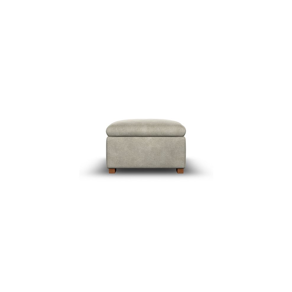 Cohen Storage Footstool in Miller Taupe Fabric 5