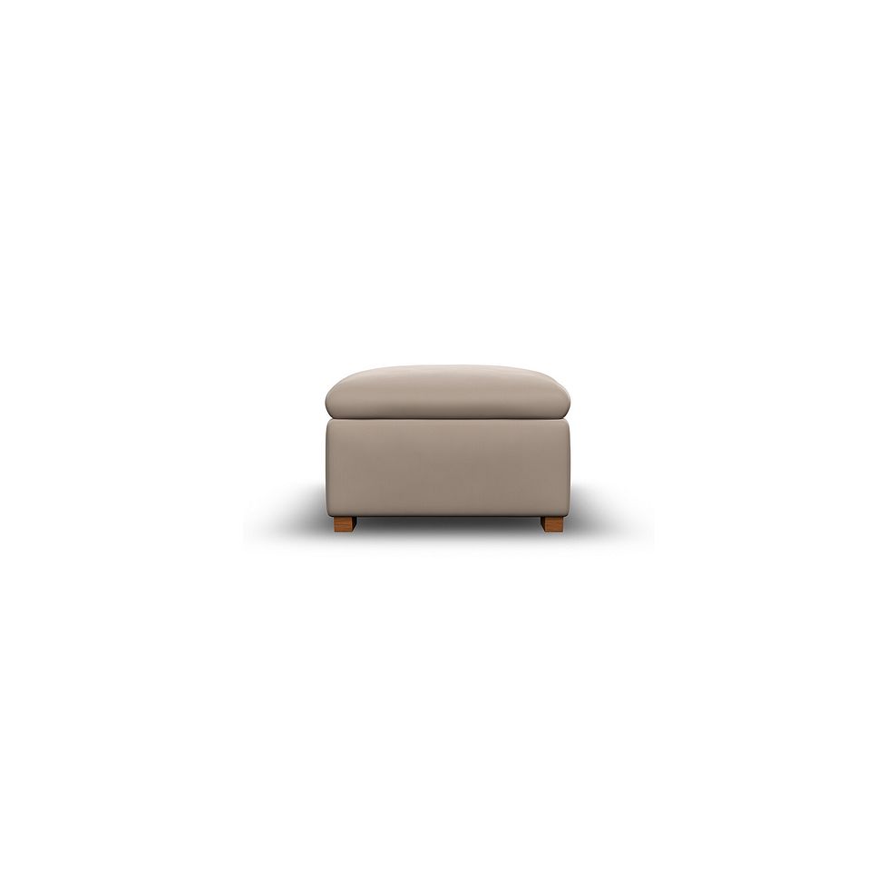 Cohen Storage Footstool in Virgo Buff Leather 5